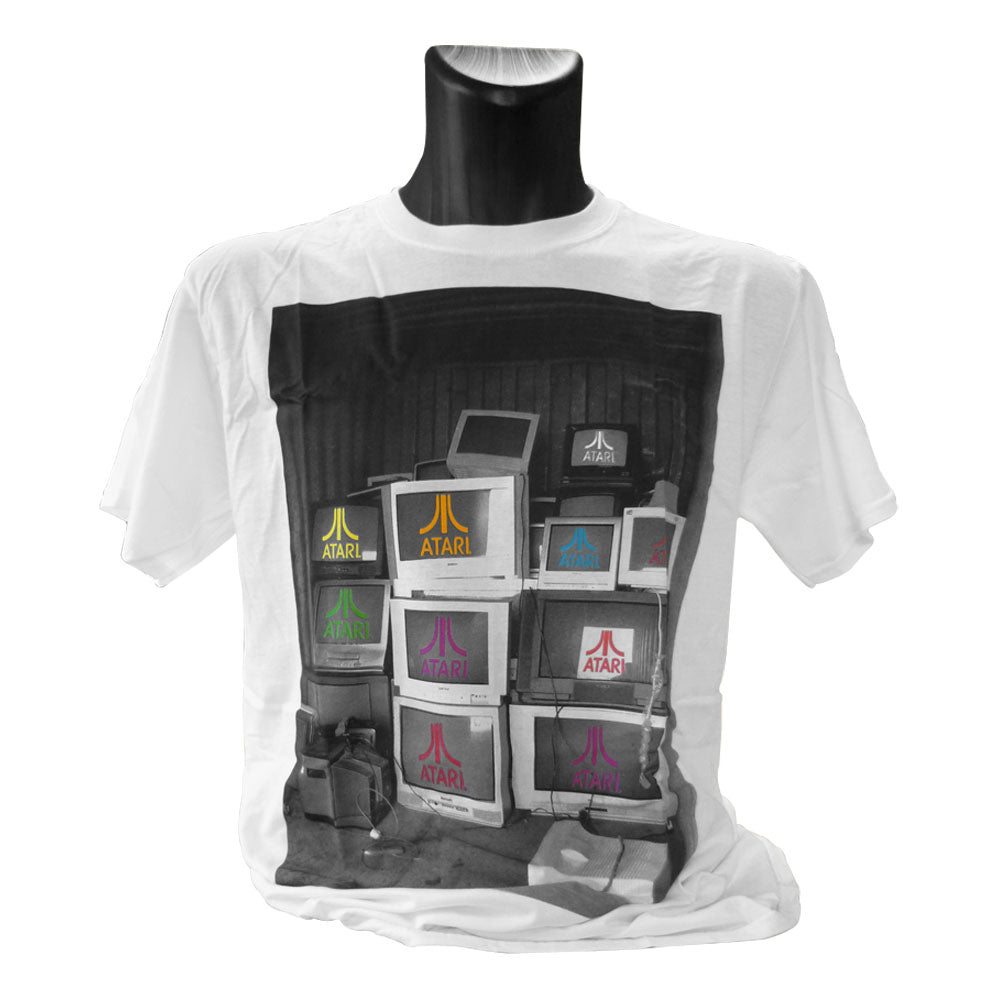 Computer Screens T-shirt, Male, Large, White