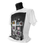 Computer Screens T-shirt, Male, Large, White