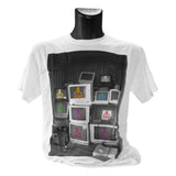 Computer Screens T-shirt, Male, Large, White