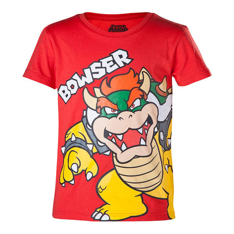 Super Mario Bros. Bowser T-shirt, Kid's Boy, 134-140, Years 8 To 10, Red