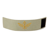 Legend Of Zelda Skyward Sword Royal Crest Canvas Wristband With Velcro Fastener, Military Green