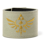 Legend Of Zelda Skyward Sword Royal Crest Canvas Wristband With Velcro Fastener, Military Green