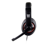 H200 Multi-platform Stereo Gaming Headset For Pc And Sony Ps4, Black