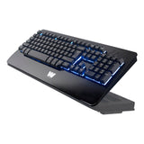 K300 Gaming Keyboard With Virtual Mechanical Keys And Backlit Illumination, Uk Layout, Piano Black