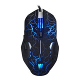 M200 2500dpi Laser Gaming Mouse With On-board Memory And Lighting Effects, Black