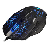 M200 2500dpi Laser Gaming Mouse With On-board Memory And Lighting Effects, Black