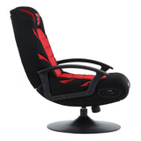 Pride 2.1 Bluetooth Surround Sound Gaming Chair, Black-red