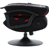 Pride 2.1 Bluetooth Surround Sound Gaming Chair, Black-red