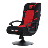 Pride 2.1 Bluetooth Surround Sound Gaming Chair, Black-red