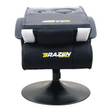 Stag 2.1 Bluetooth Surround Sound Gaming Chair, Black-white