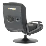 Stag 2.1 Bluetooth Surround Sound Gaming Chair, Black-grey