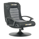 Stag 2.1 Bluetooth Surround Sound Gaming Chair, Black-grey