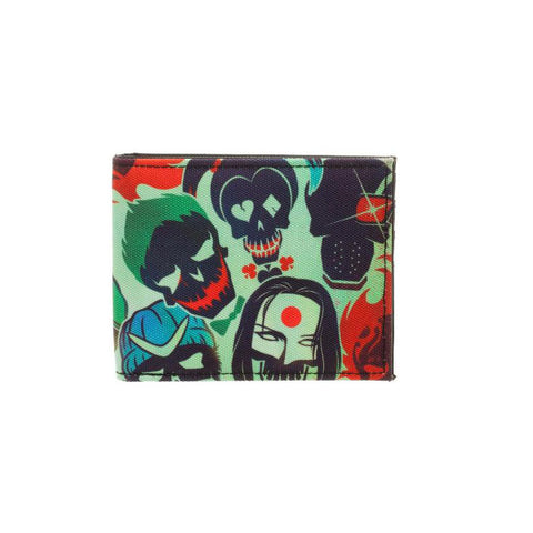 Suicide Squad Quickturn Bi-fold Wallet, Multi-colour