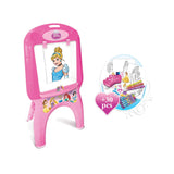 Princess My First Foldable Easel With 30pcs Creative Colouring Set, Pink