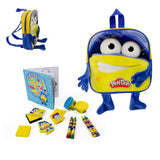 Boy's Doh Doh Backpack With 12 Creative Accessories, Blue-yellow