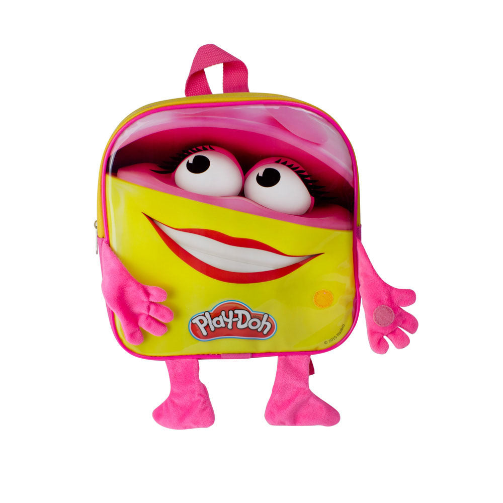 Girl's Doh Doh Backpack With 12 Creative Accessories, Pink-yellow