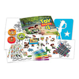 Toy Story 4 My Activities 3-in-1 Storage Box With 60pcs Creative Accessories, Multi-colour