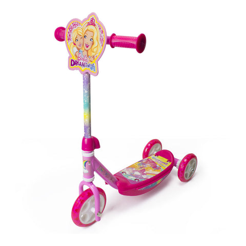 Dreamtopia Kid's Three Wheel Tri Scooter With Adjustable Handlebar And Front Plate, Multi-colour