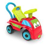 Boys My First Ride-on With Push Bar, Multi-colour