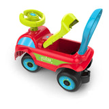 Boys My First Ride-on With Push Bar, Multi-colour