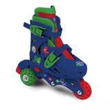 Kid's 2-in-1 Tri To Inline Roller Skates, Size 9-11.5