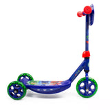 Kid's Three Wheel Tri Scooter With Adjustable Handlebar And Front Plate