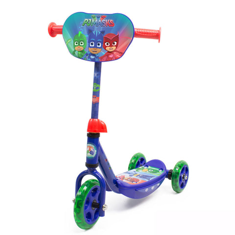 Kid's Three Wheel Tri Scooter With Adjustable Handlebar And Front Plate