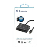 Usb-c Type-c To Professional Xqd & Sd Card Reader With Usb3 Hub, Black