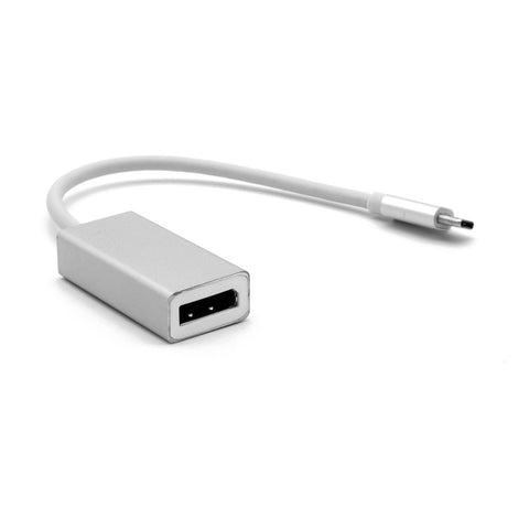 Usb-c Type-c To Displayport 4k Adapter, Grey-white