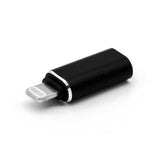 Usb-c Type-c Female To Lightning Adapter, Black