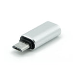 Usb-c Type-c Female To Micro-usb Adapter, Grey