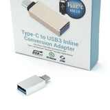 Usb-c Type-c Female To Usb3 Adapter, Grey