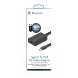 Usb-c Type-c To Vga Display Adapter, Black