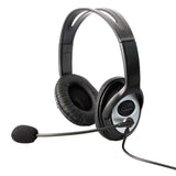 Stereo Usb Overhead Headphones & Microphone