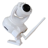 Smartphone Ready Wireless Colour Ip Hd Camera With Pan-tilt-zoom And 2-way Voice Talkback, White