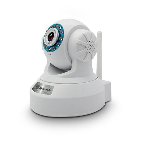 Smartphone Ready Wireless Colour Ip Camera With Zoom, White