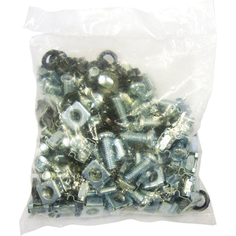 M6 Cage Nuts & Screws, Bag Of 50