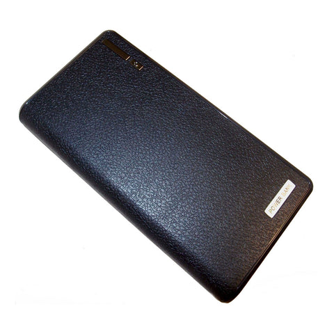 Dual Usb Devices Pocket Powerbank Charger, 11500mah, Black