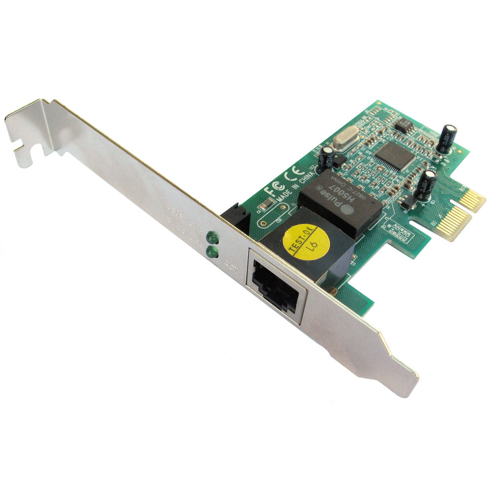 Gigabit Lan Ethernet Network Adapter Pci-e Card With Riser Bracket, 1-port