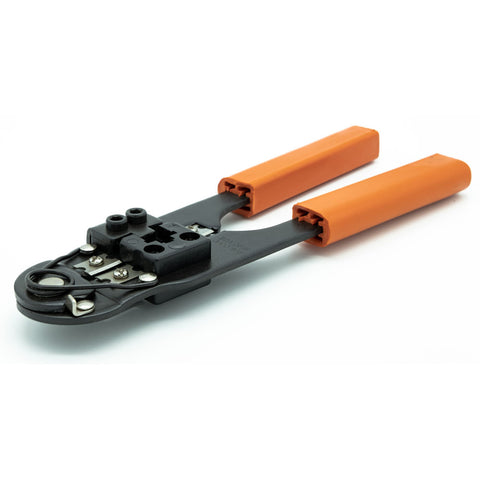 Economy Rj45 Crimping Tool, Black-orange