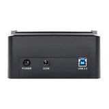 2.5 & 3.5-inch Usb3.0 Sata Hdd-ssd Dock Station With 1-button Backup, Black