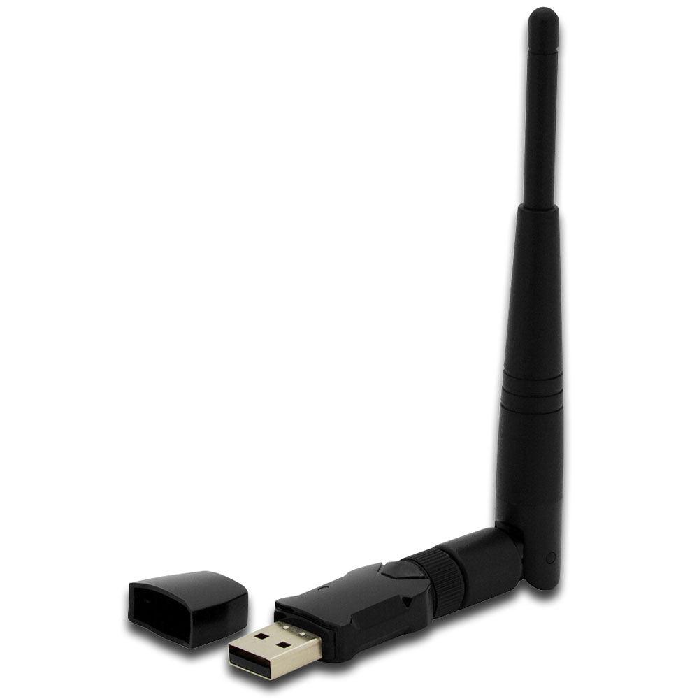 Dual-band 802.11ac 11ac 600mbps Wireless Usb Adapter With High-gain Removable Antenna, Black