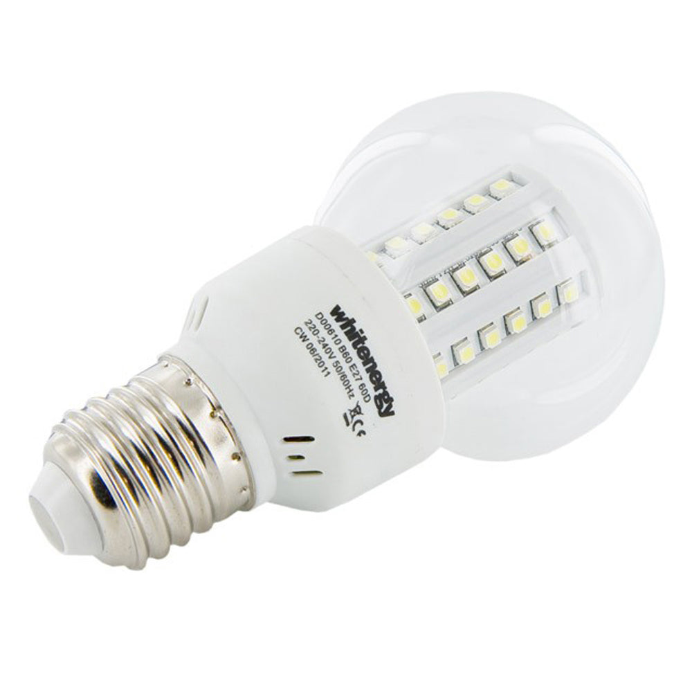 Led Bulb | 60x Smd 3528 | B60 | E27 | 3w | 230v | Cold White