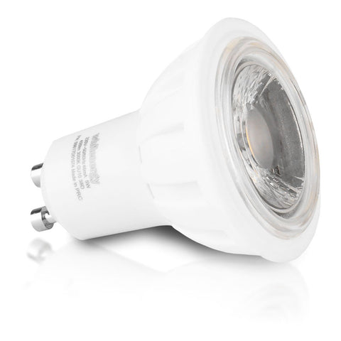 Led Bulb | 1x Cob Led | Mr16 | Gu10 | 5w| 230v | White Warm