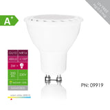 Led Bulb | 3x Smd 2835 Led | Mr16 | Gu10 | 3w| 100-250v | White Warm