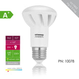 Led Bulb | 8x Smd 2835 Led | R63 | E27 | 8w| 230v | White Warm