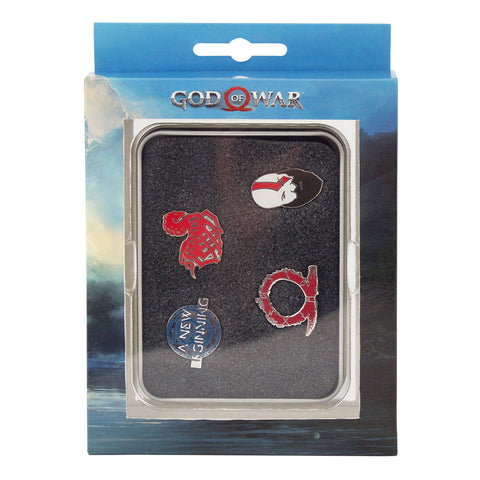 Norse Wrath Pin Button Set, Multi-colour