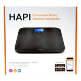 Bluetooth Connected Bmi & Weight Scales With Connect App, Black