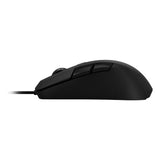 Kiro Modular Ambidextrous 4000dpi Optical Gaming Mouse, 1.8m, Black