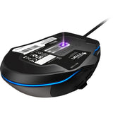 Tyon Multi-button 8200dpi Laser R3 Sensor Usb Gaming Mouse, 1.8m, Black